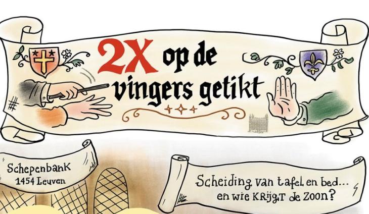 Cartoon over het luisterverhaal