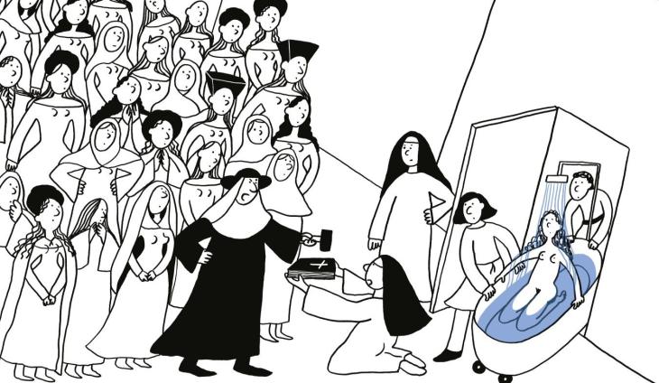 Cartoon over het luisterverhaal