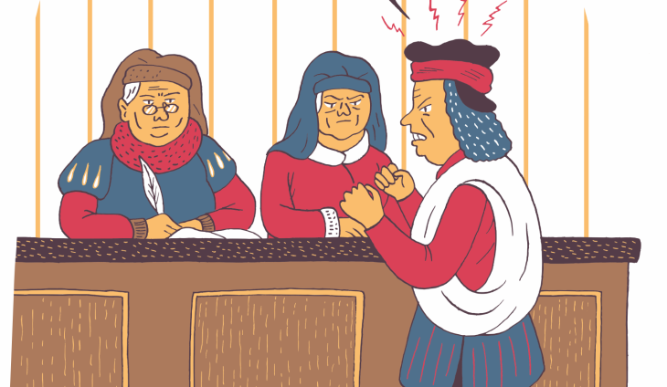 Cartoon over het luisterverhaal