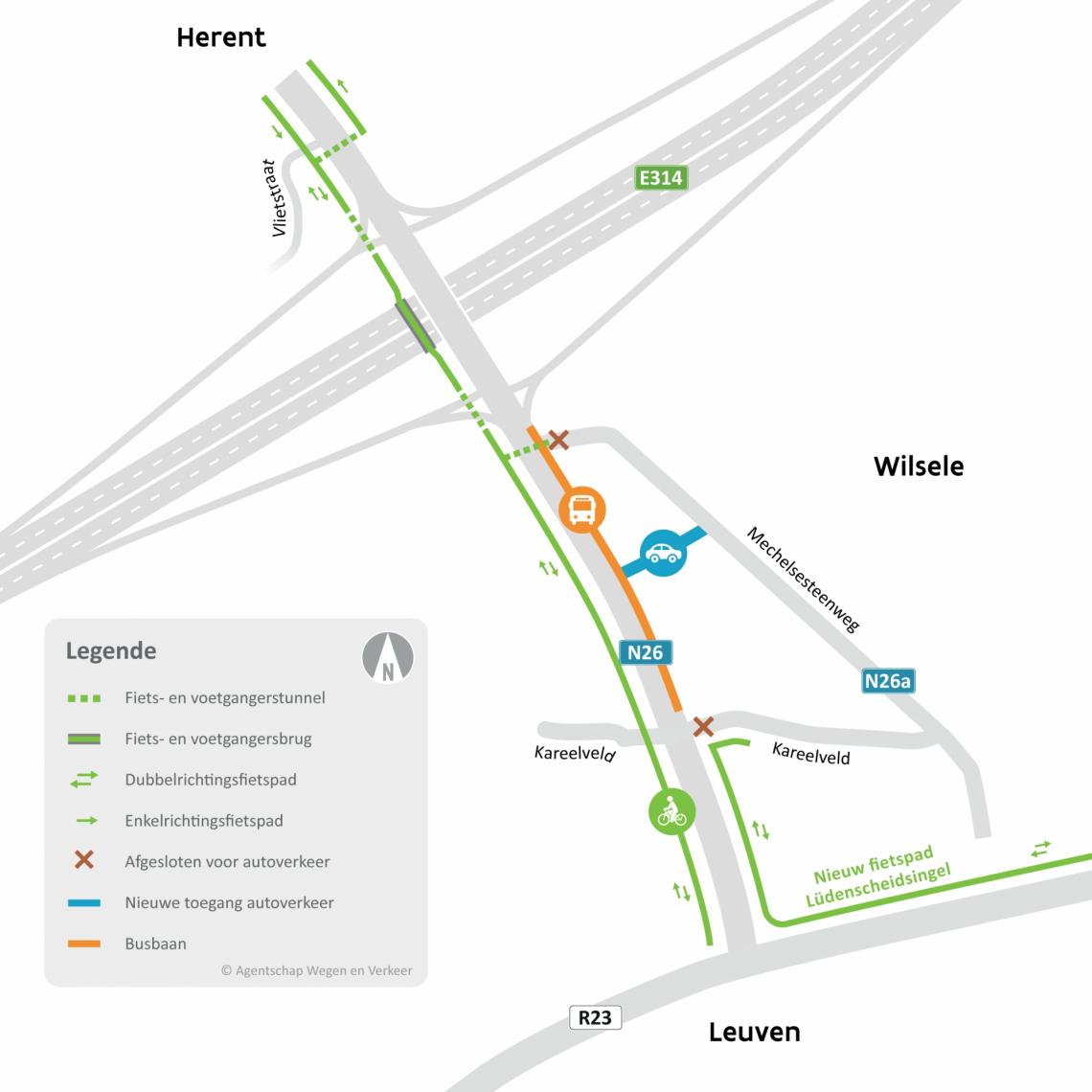 Wegenwerken Mechelsesteenweg