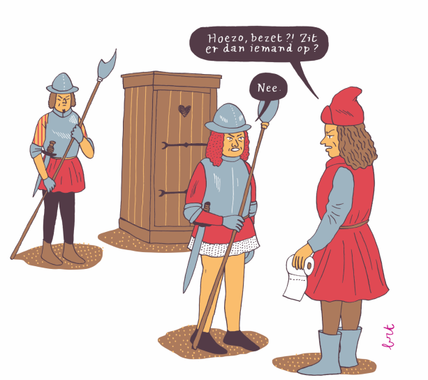 Cartoon over het luisterverhaal