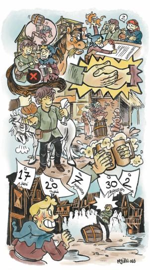 Cartoon over het luisterverhaal